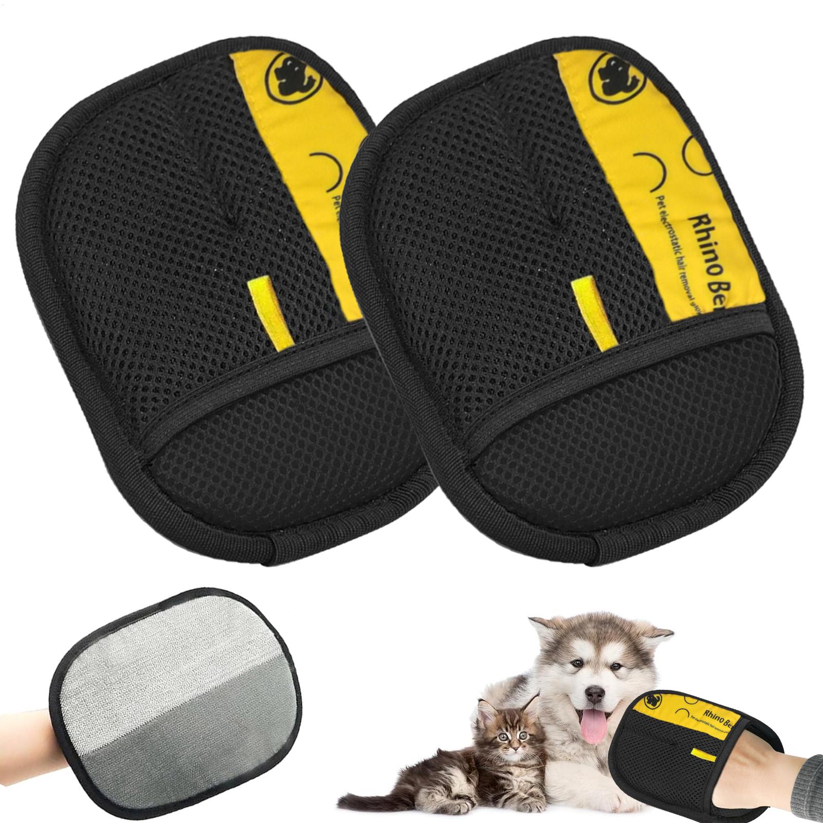 2pcs Cat Grooming Gloves Elect - Pet Grooming Glove review and price