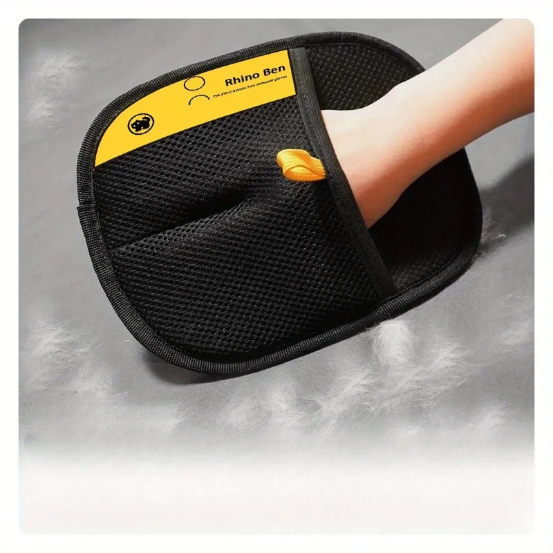 2-Piece Pet Hair Removal Glove - Pet Grooming Glove review and price