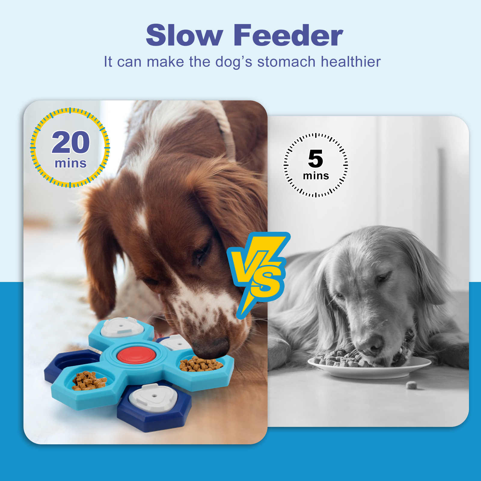 Dog Training Puzzle Toys Slow  - Dog Treat Puzzle Toy review and price