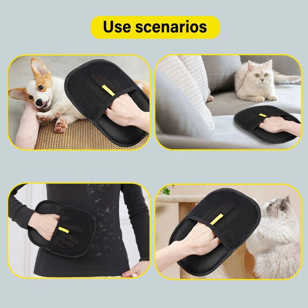 New Pet Hair Removal Tool Reus - Pet Grooming Glove review and price