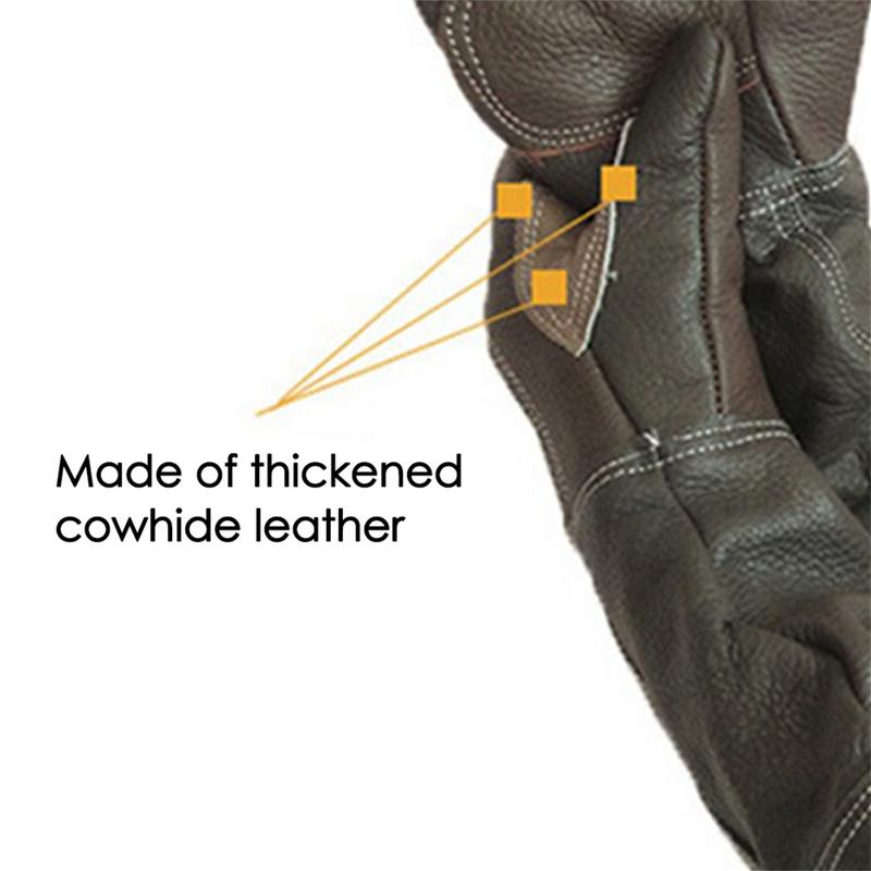 Pet Gloves Cowhide Leather Ant - Pet Grooming Glove review and price