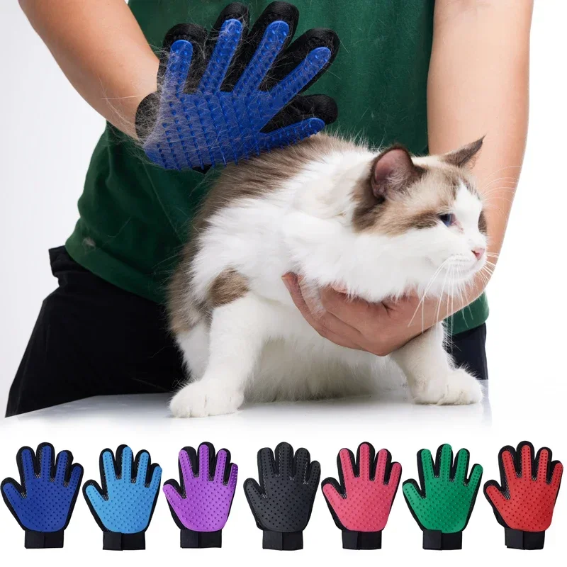 Pet Hair Remove Gloves Rubber  - Pet Grooming Glove review and price
