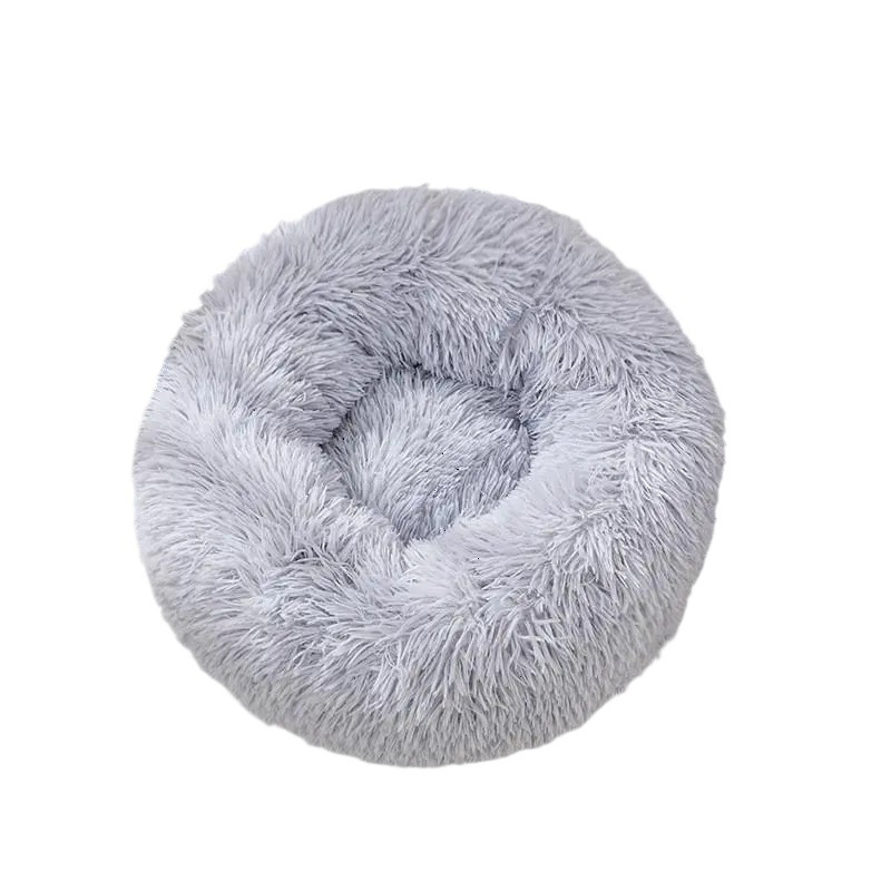 Dog and cat bed, plush round p - Pet Supplies Application review and price