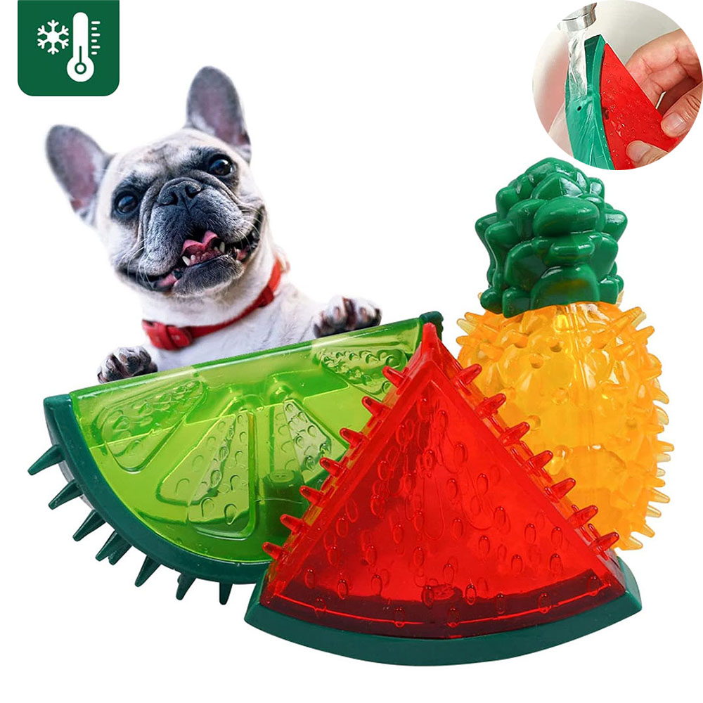 Pet Freezable Cooling Chew Toy - Dog Treat Puzzle Toy review and price