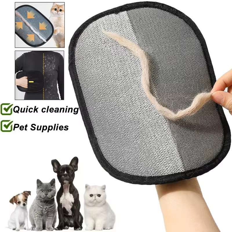 Pet Hair Removal Tool Reusable - Pet Grooming Glove review and price
