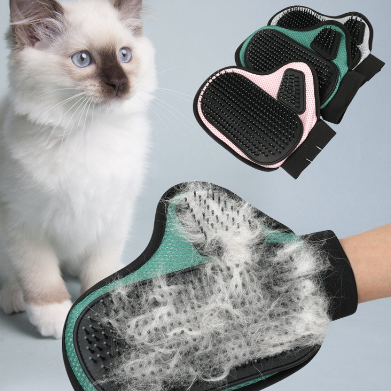 Pet Cat Grooming Gloves Kitten - Pet Grooming Glove review and price