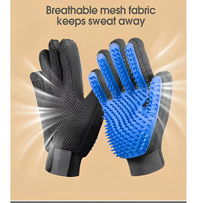 Pet Hair Glove Comb Pet Dog Ca - Pet Grooming Glove review and price