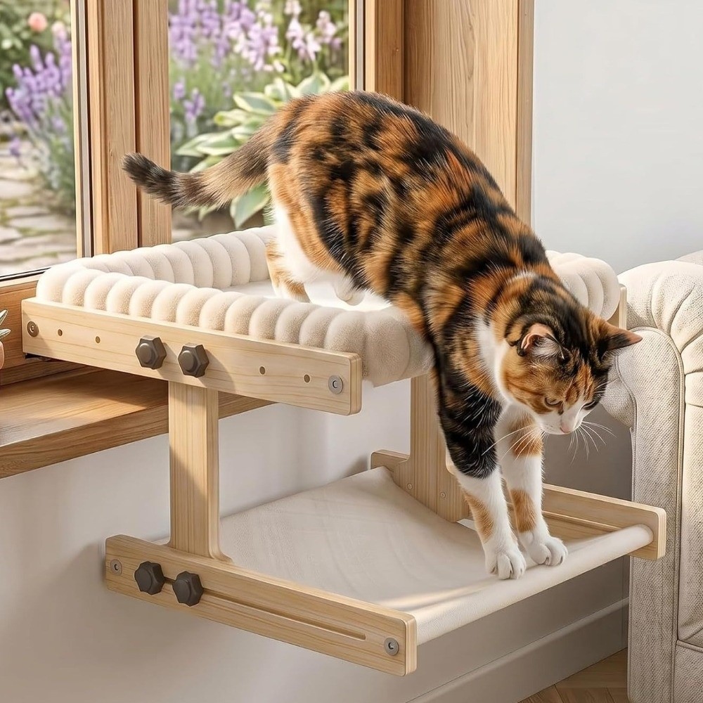 Easy To Assemble Adjustable Ca - Cat Window Perch review and price