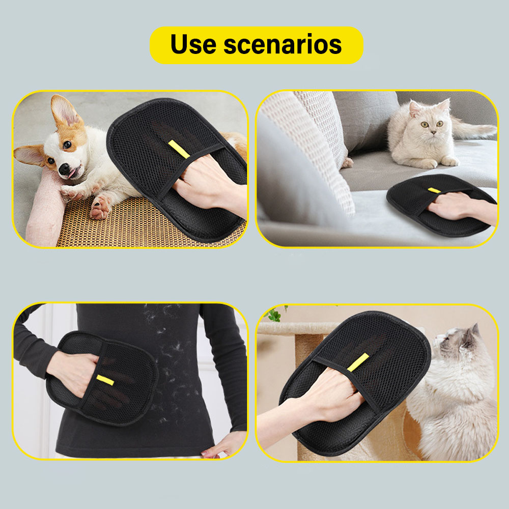 New Pet Hair Removal Tool Reus - Pet Grooming Glove review and price