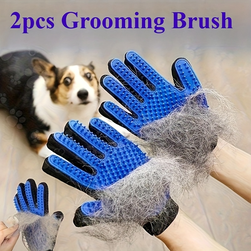 2PCS Pet Grooming Gloves, Mass - Pet Grooming Glove review and price