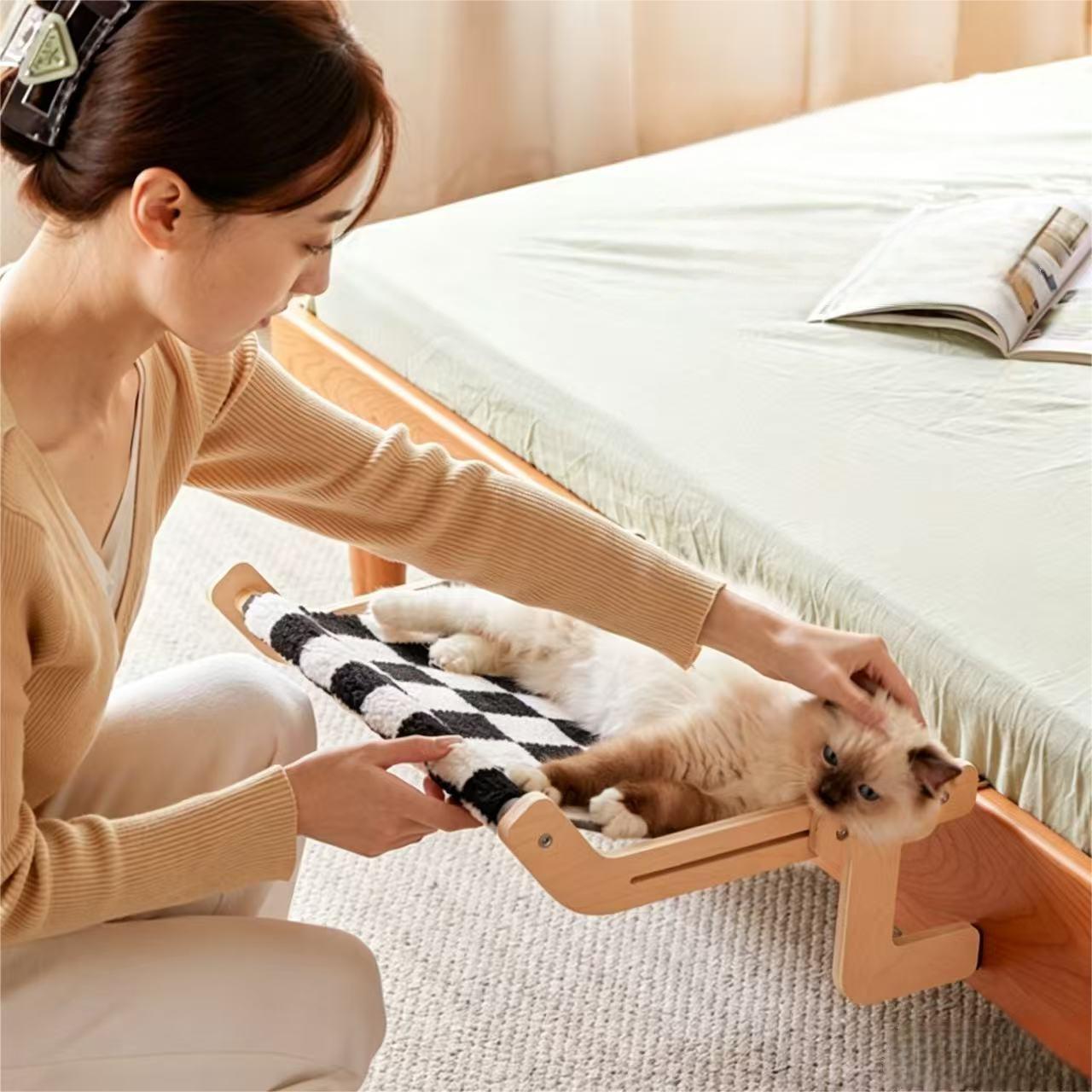 Adjustable Wooden Cat Window P - Cat Window Perch review and price